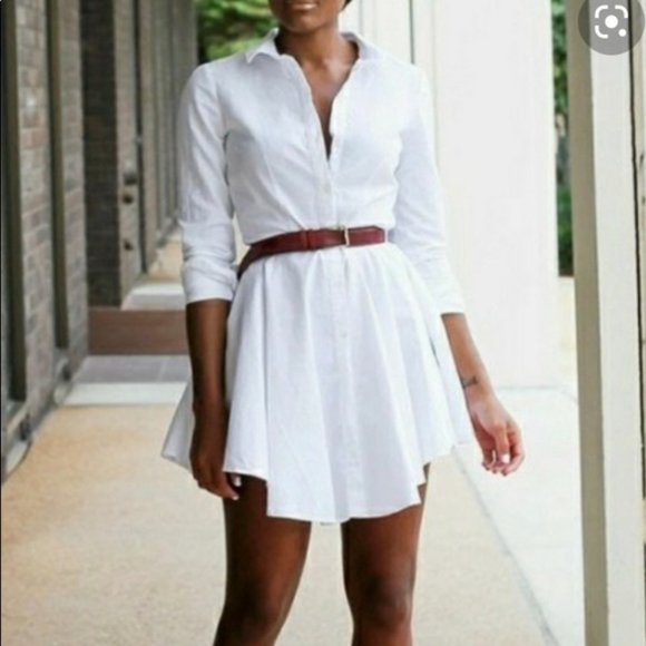 NWOT Express size 0 fit and flare dress - Picture 9 of 9